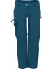 Trollkids Zipp-Off-Trekkinghose "Oppland" - Regular fit -  in Blau