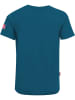 Trollkids Koszulka funkcyjna "Windrose" w kolorze niebieskim
