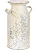 Clayre & Eef Decoratieve kan wit - (B)15 x (H)23 x (D)11 cm