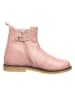 BO-BELL Leder-Chelsea-Boots in Rosa
