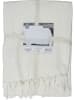 THE HOME DECO FACTORY Plaid in Creme - (L)150 x (B)200 cm