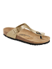 Birkenstock Zehentrenner "Gizeh" in Gold - Weite N