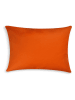 Trendy Kitchen by EXCÉLSA Poduszka w kolorze pomarańczowym ze wzorem - 50 x 40 cm
