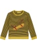 Smitten Organic Sweatshirt in Gelb/ Schwarz