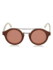 Jimmy Choo Damskie okulary przeciwsłoneczne w kolorze czerwono-szarym