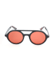 Jimmy Choo Męskie okulary przeciwsłoneczne w kolorze szaro-czerwonym