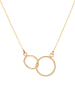 Ania Kruk Gold-Halskette mit Schmuckelementen - (L)40 cm