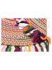 ABERTO DESIGN Kurzflor-Teppich in Bunt - Ø 90 cm