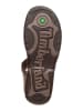 Timberland Skórzane sandały "Oak Bluffs" w kolorze brązowym