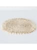 Boltze 2-delige set: placemats "Zamoa" naturel - Ø 37 cm
