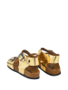 Moosefield Leren sandalen goudkleurig