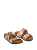 Moosefield Leren slippers lichtroze