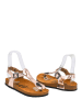 Moosefield Leren sandalen lichtroze