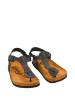 Moosefield Skórzane sandały w kolorze antracytowym