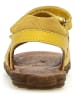 Naturino Skórzane sandały w kolorze żółtym