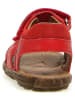Naturino Leren sandalen "Himmel" rood