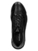 Wojas Leder-Sneakers in Schwarz