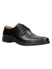 Wojas Leder-Schnürschuhe in Schwarz