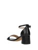 Wojas Sandały w kolorze czarnym na obcasie