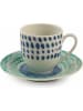 Villa d´Este 6-delige set: koffiekoppen "Marea" meerkleurig - 90 ml