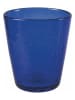 Villa d´Este 6-delige set: glazen "Cancun" blauw - 330 ml