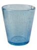 Villa d´Este 6-delige set: glazen "Cancun" blauw - 330 ml