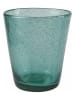 Villa d´Este 6-delige set: glazen "Cancun" blauw - 330 ml