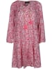 Zwillingsherz Kleid "Luna" in Pink/ Weiß