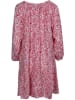 Zwillingsherz Kleid "Luna" in Pink/ Weiß