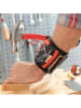 InnovaGoods Magnetisches Heimwerkerarmband in Schwarz/ Rot