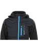 Peak Mountain Softshelljacke in Schwarz/Blau