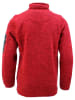 Peak Mountain Fleece trui rood