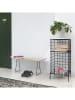 Really Nice Things Bank "Skate" naturel/zwart - (B)79 x (H)30 x (D)20 cm