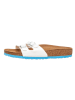 Birkenstock Pantoletten "Ibiza" in Weiß - Weite S