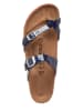 Birkenstock Zehentrenner "Mayari" in Dunkelblau - Weite S