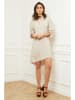 Fleur de Lin Linnen jurk "Basta" beige