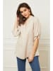 Fleur de Lin Leinen-Bluse "Bjorg" in Beige