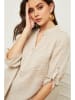 Fleur de Lin Leinen-Bluse "Bjorg" in Beige
