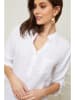 Joséfine Linnen blouse "Bjorg" wit