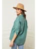 Fleur de Lin Linnen blouse "Bjorg" groen