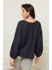 Joséfine Linnen blouse "Celiane" donkerblauw