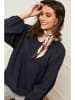 Joséfine Linnen blouse "Celiane" donkerblauw