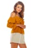 Awama Bluse in Kamel