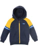 Levi's Kids Sweatjacke in Dunkelblau/ Gelb