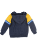 Levi's Kids Sweatjacke in Dunkelblau/ Gelb