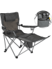 Profigarden Składane krzesło w kolorze szarym - 60 x 88 x 118 cm