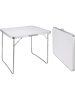 Nature Fellow Campingtafel wit - (B)80 x (H)69 x (D)60 cm