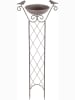 Garden Hero Vogelbad antiekbruin - (B)30 x (H)82 x (D)19 cm