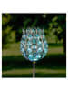 Profigarden 2er-Set: LED-Solar-Gartenstecker "Kristallblume" mit Farbwechsel - (H)65 cm