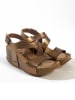 BACKSUN Keilsandaletten "Bolzano" in Gold